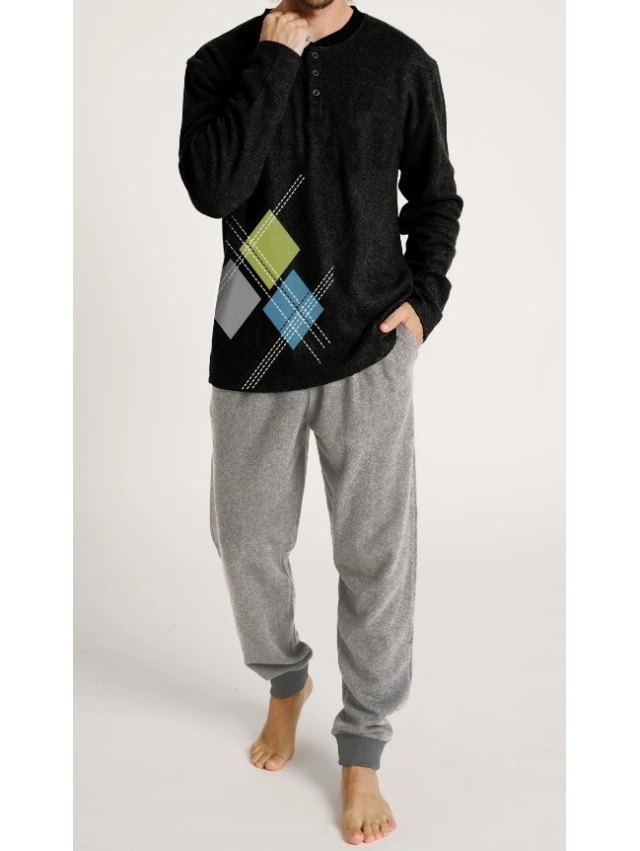 PIJAMA HOMBRE INVIERNO MUYDEMI