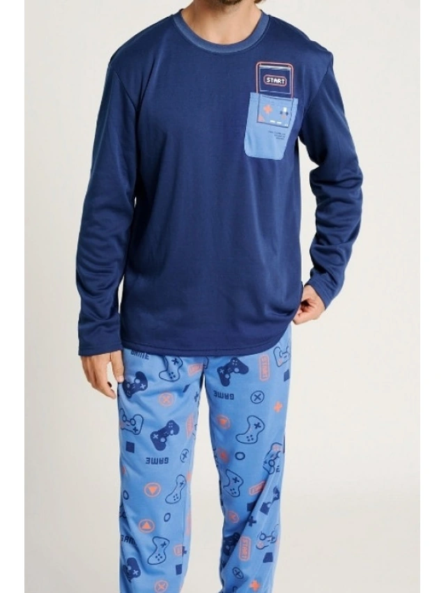 PIJAMA HOMBRE INVIERNO MUYDEMI