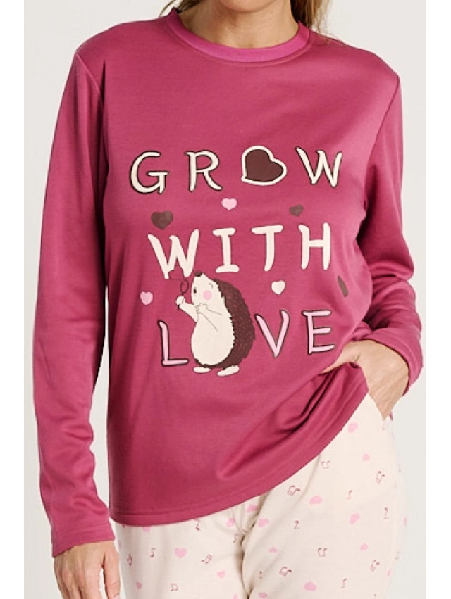 PIJAMA MUJER INVIERNO MUYDEMI