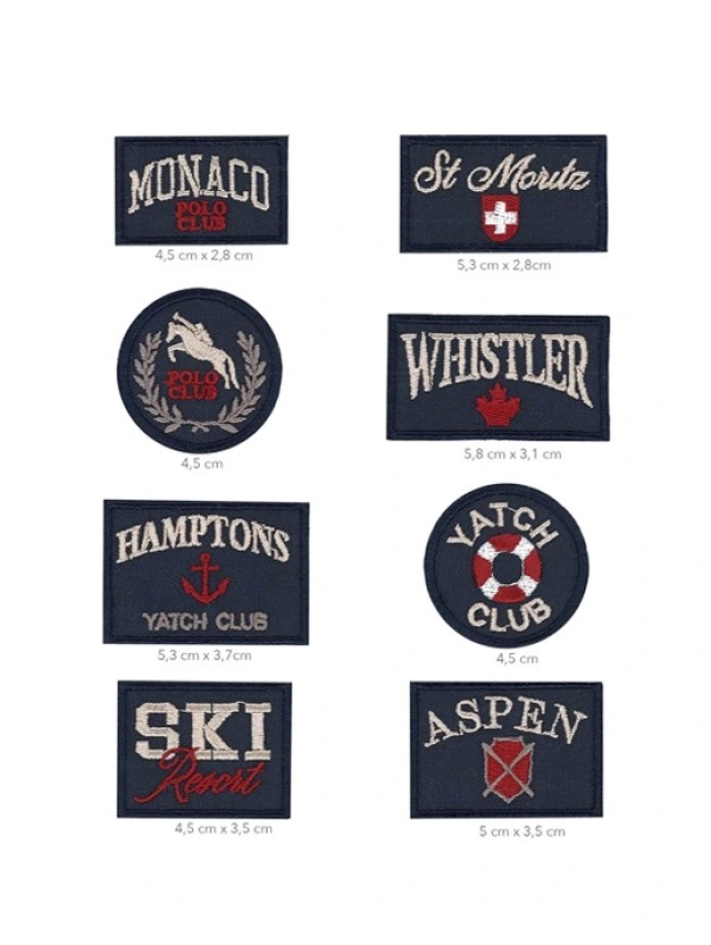 APLICACIÓN TERMOADHESIVA BORDADA