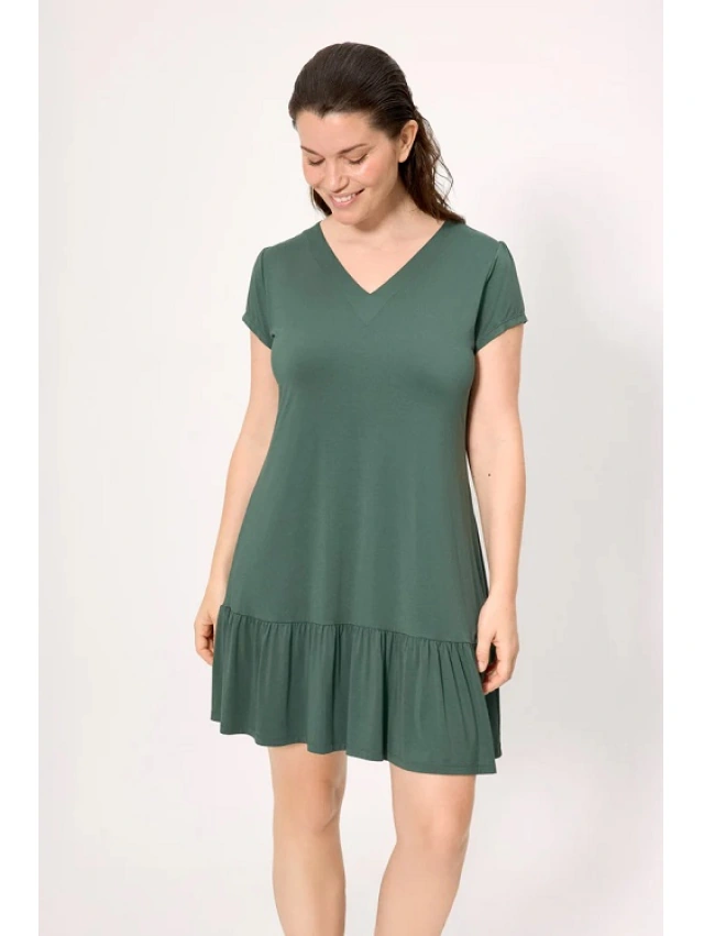 VESTIDO MANGA CORTA Y. MORA